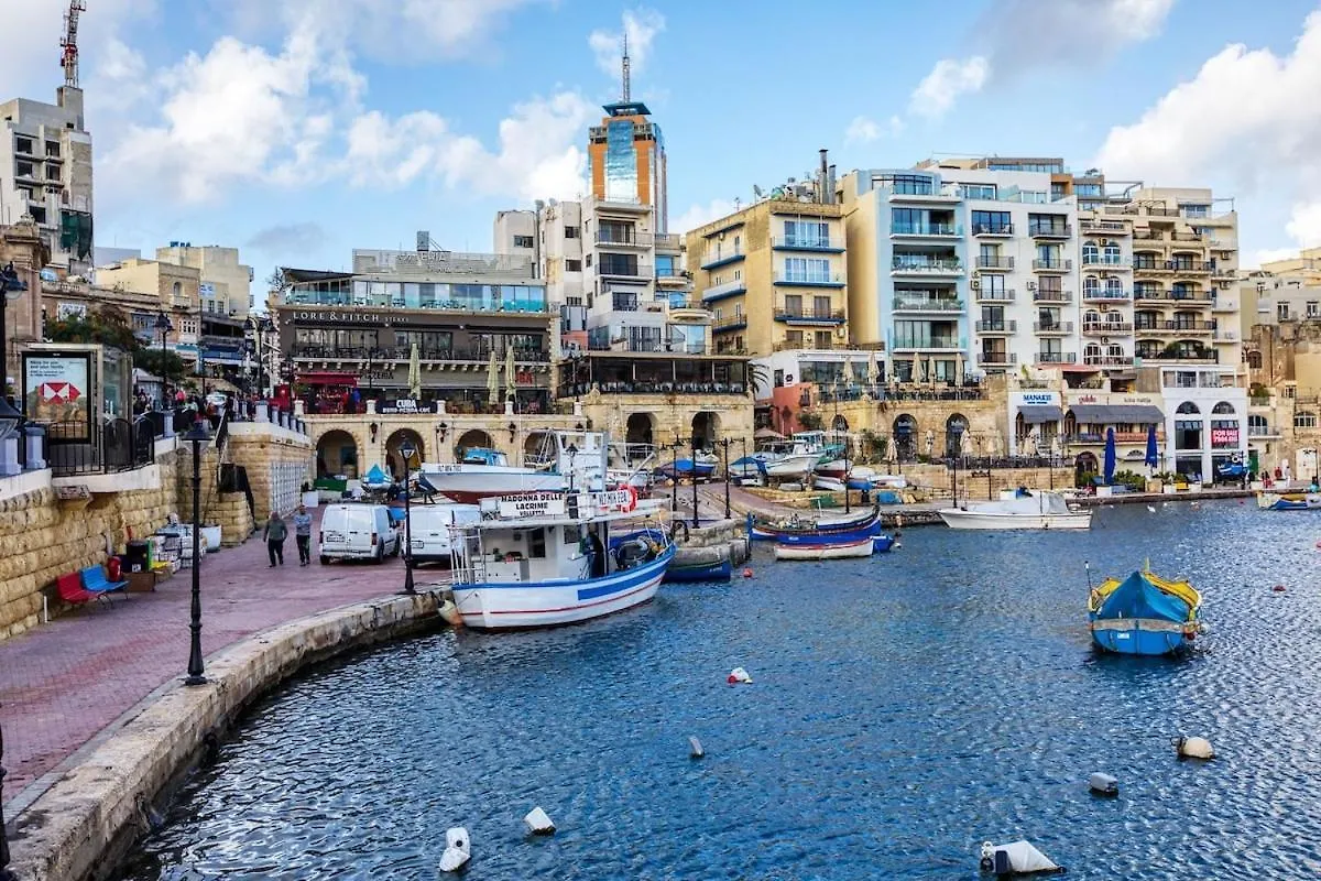 Stylish 1Bedroom Studio In The Heart Of St Julians 203 Saint Julian's Apartment
